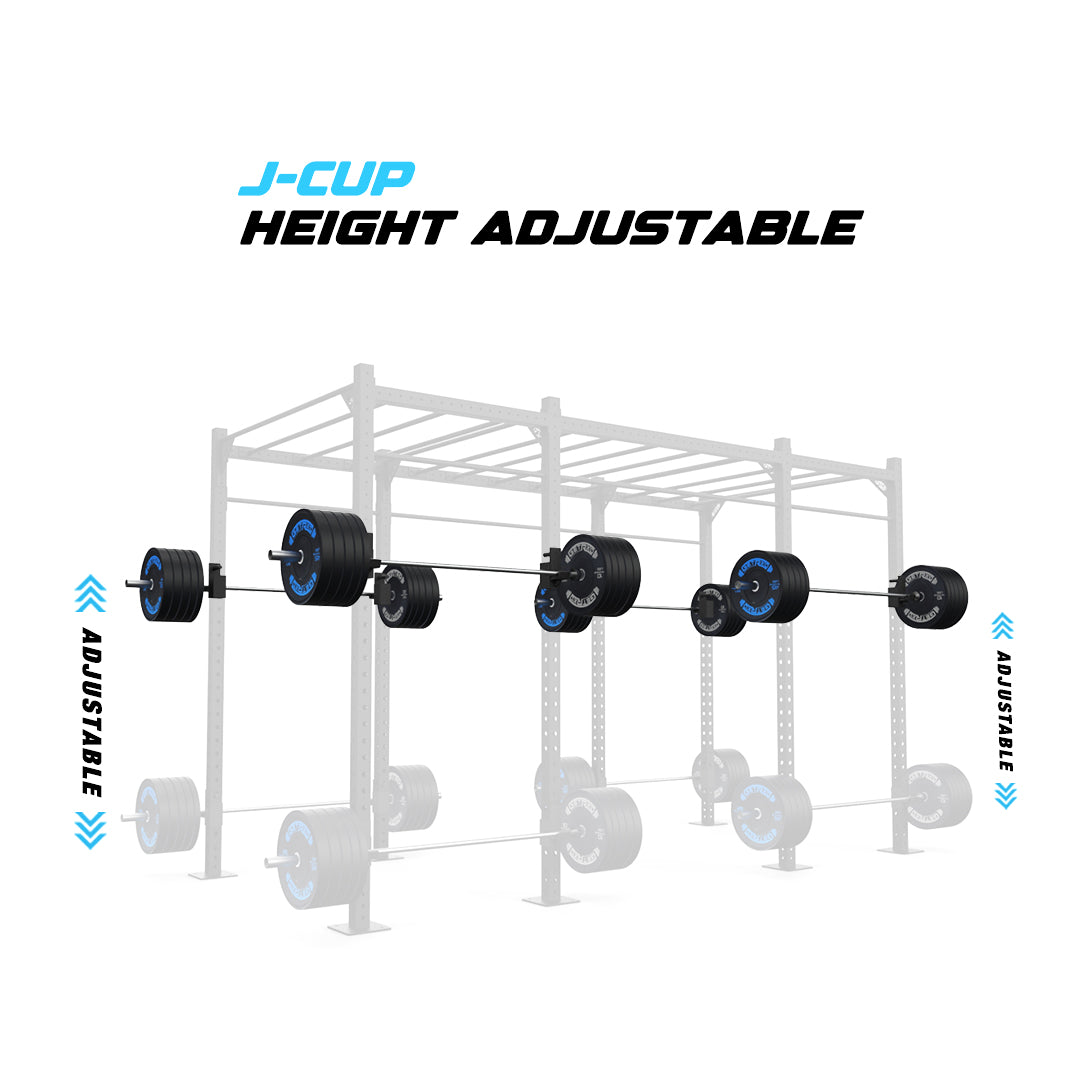 14' Freestanding Builder® Pull Up Rig J-Cup adjustability
