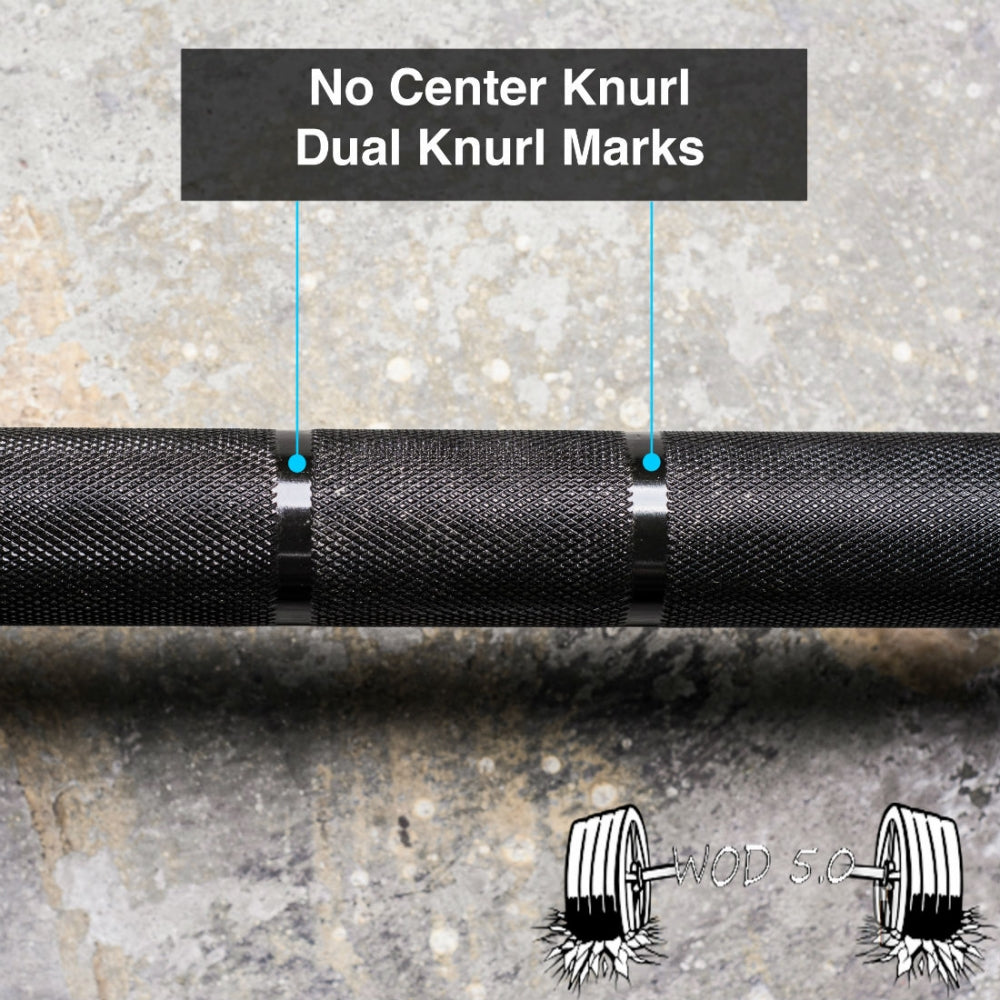 WOD Bar 5.0 (Women): Black Zinc (OBG-80BZ)