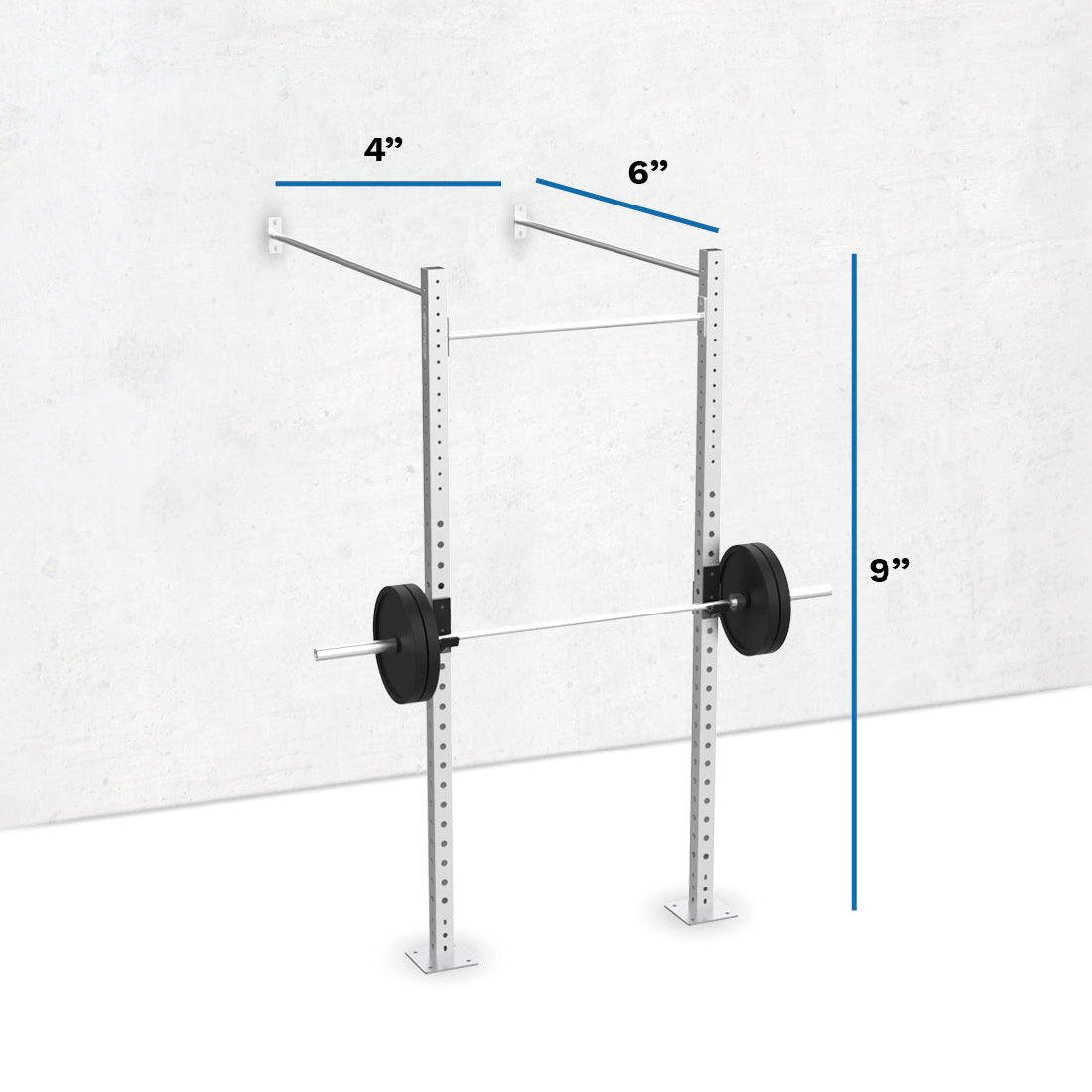 Starting 4' Length x 6' Depth Wall-Mount Section