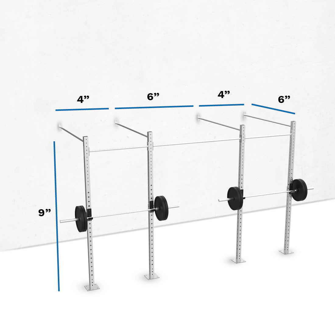 Convert to 14' Length x 6' Depth Wall-Mount Option
