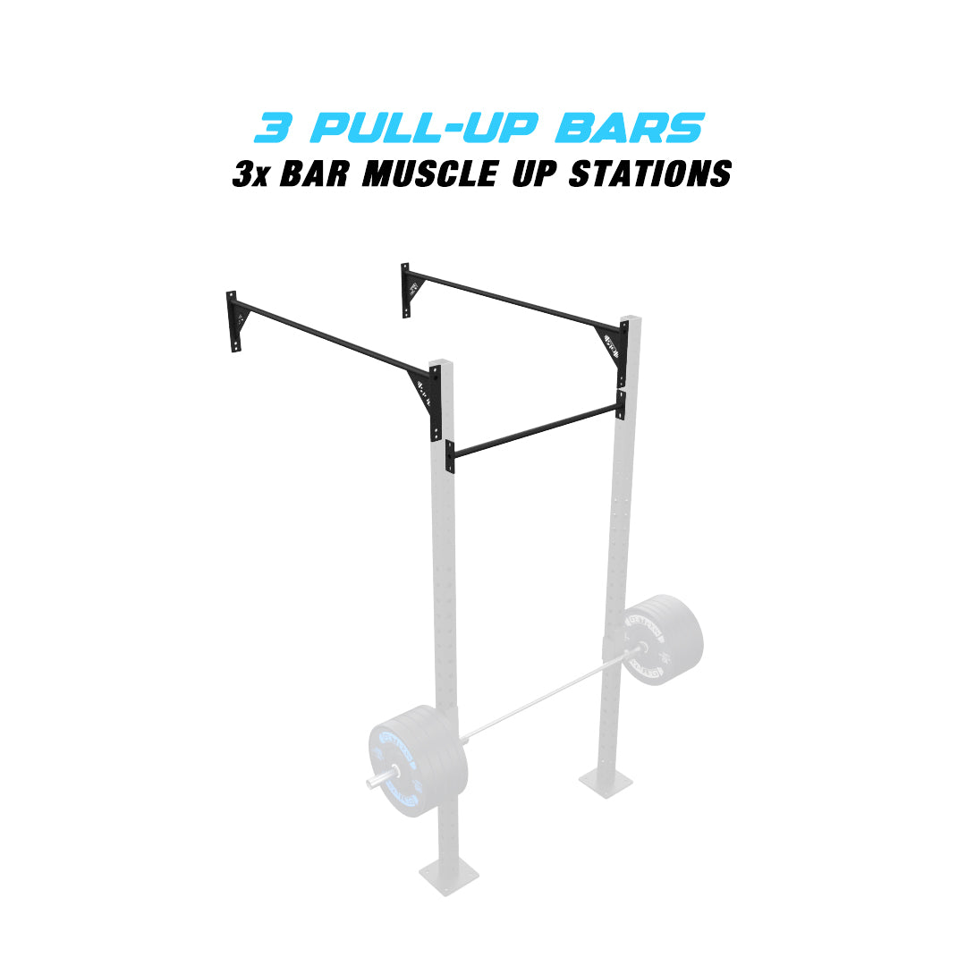 4' Wall-Mount Builder® Rig: Single Bars