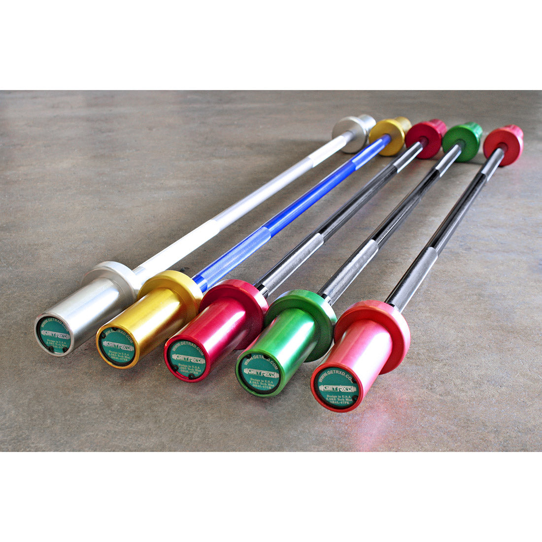 The Full Line Up of 2.5 KG Mini Lifter Bars