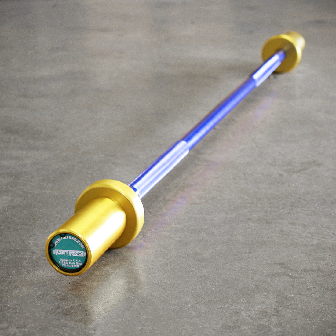 2.5 KG Mini Lifter Bar: Yellow/Blue (OBAL-47YB)