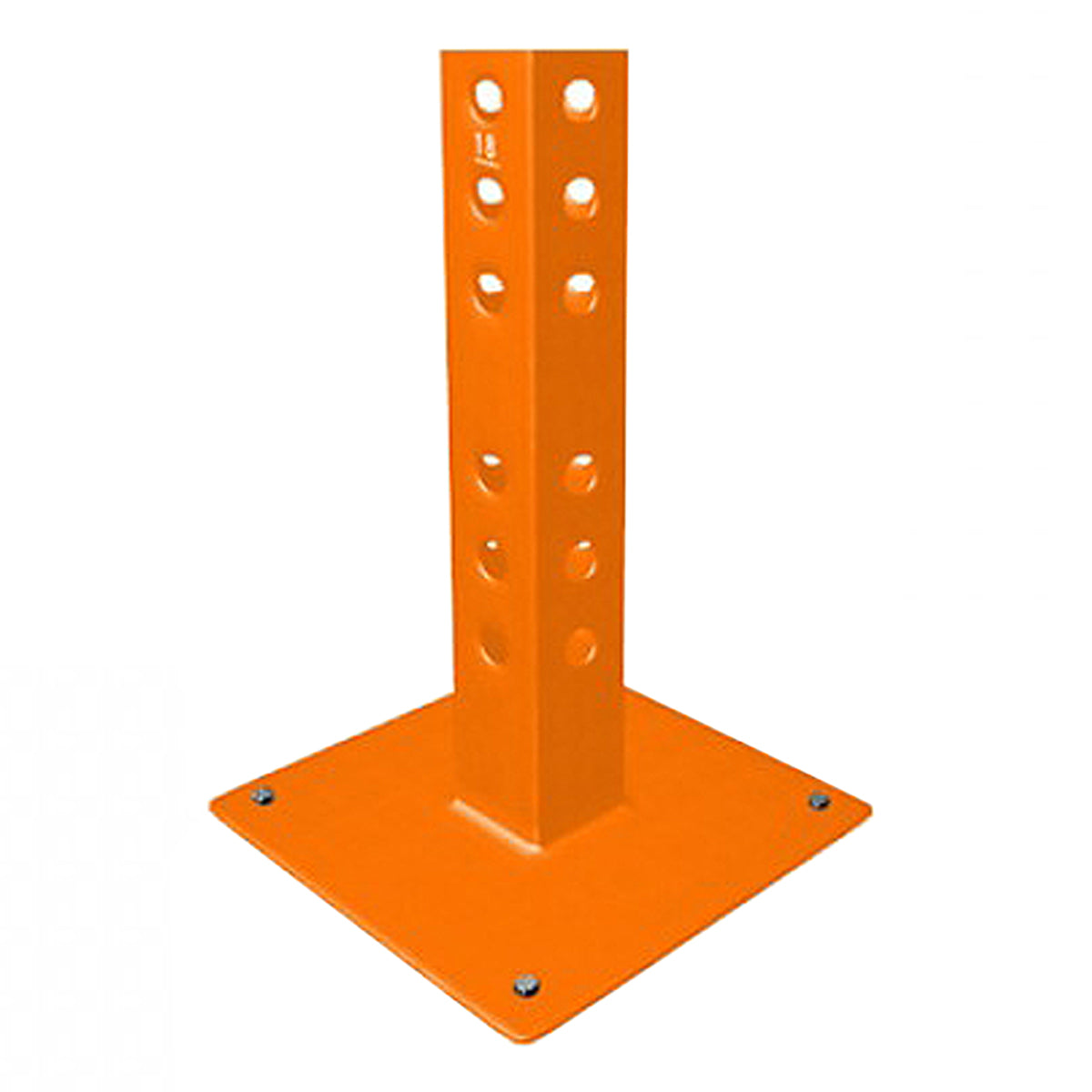 12' Builder® Rig Upright Tube: Safety Orange (CF-UT12C-OR)