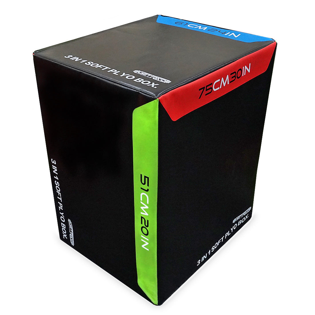 3-in-1 Soft Plyo Box: 20", 24", 30" (PLYF-3in1)
