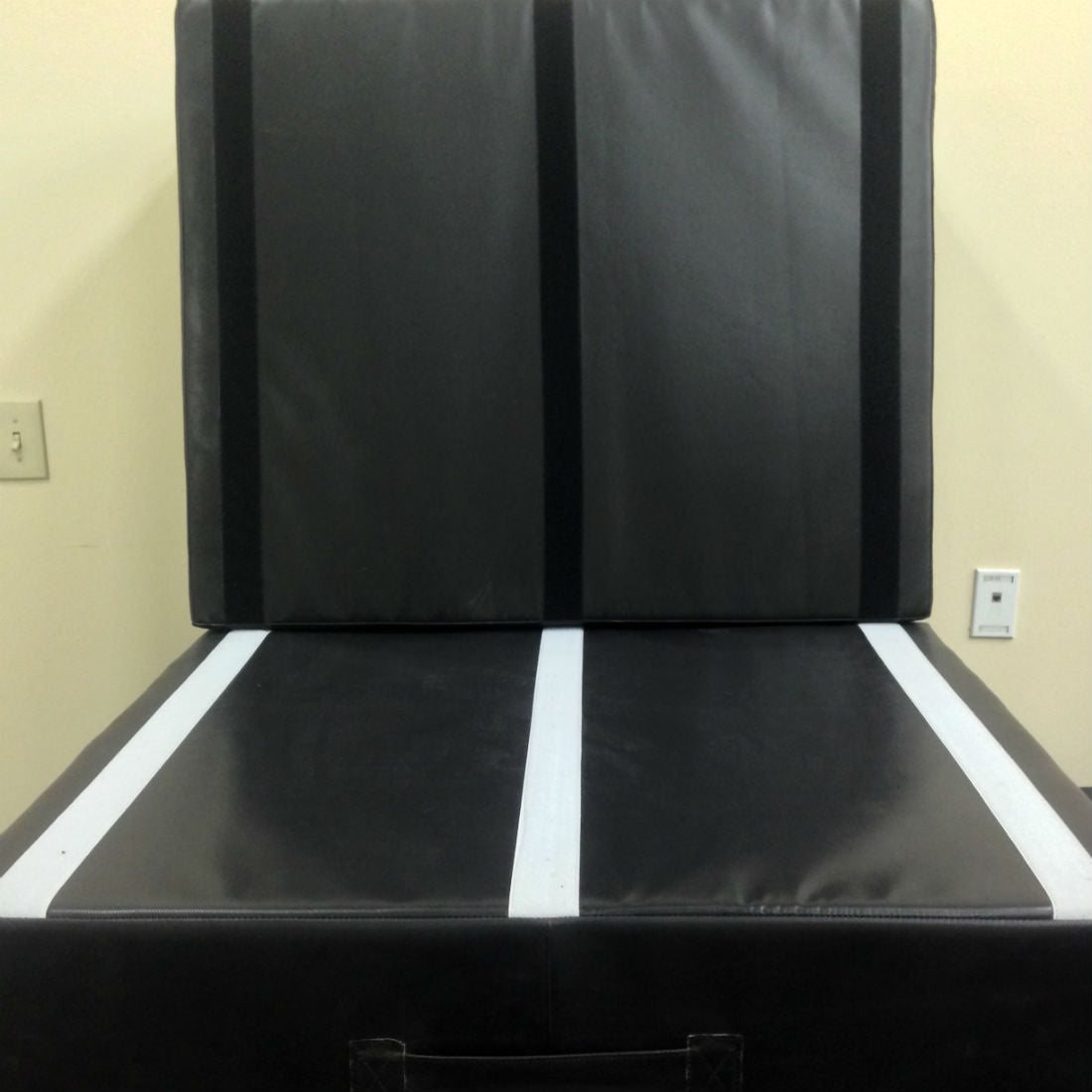 Velcro to hold the Safe Plyos together for easier stacking