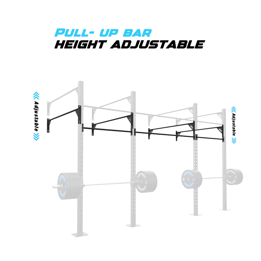 14' Wall-Mount Builder® Rig: Single Bars