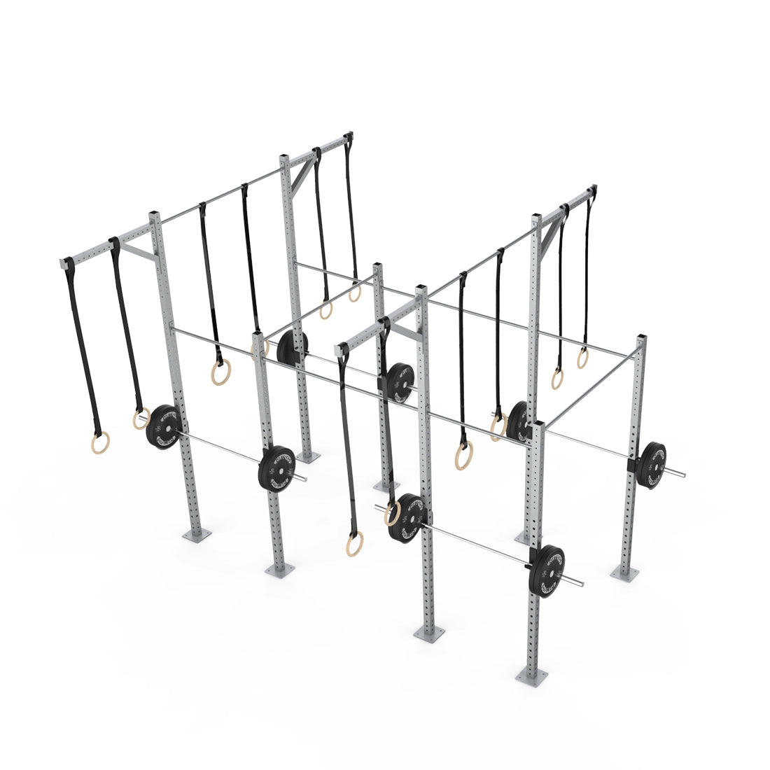 Optional Conversion to 14' Length x 6' Depth: Add additional 4' Length x 6' Depth Add-On Section with A-Hangers