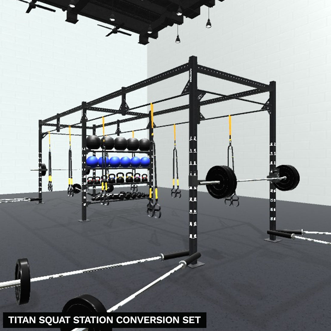 Optional Titan Squat Station Conversion Sets