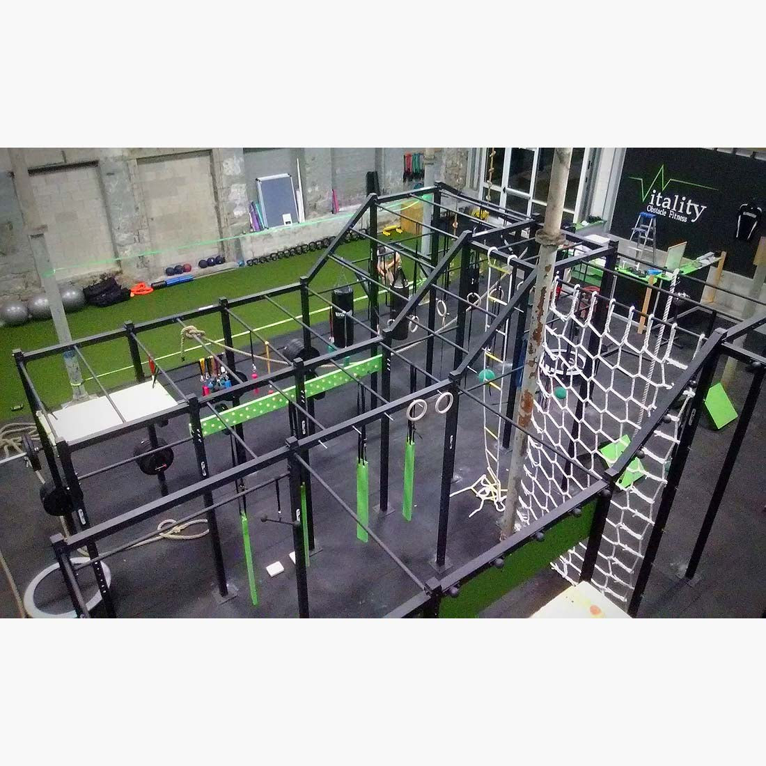 Cargo Net at Vitality Obstacle Fitness