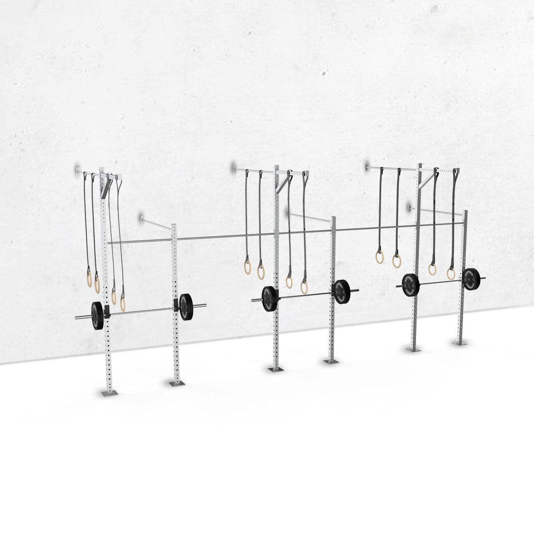 Optional Conversion to 24' Length x 6' Depth: Add additional 4' Length x 6' Depth Add-On Section (check all 4 boxes) + A-Hangers in each section
