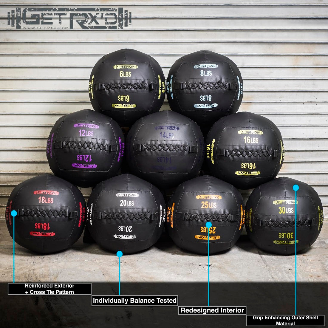 Premium Wall Balls by Get RXd