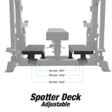 Adjustable Width Spotter Deck