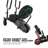 Xebex Fitness XT4 Sled extra weight for front wheel traction