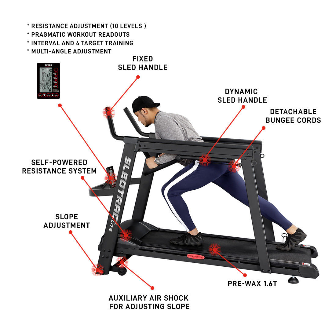 Xebex Sledtrac Lite 5000