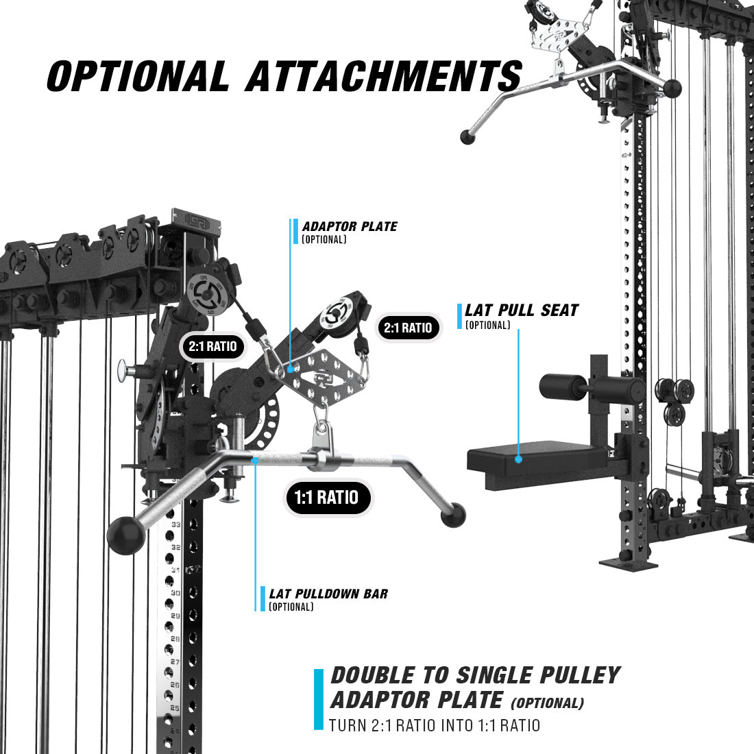 Phoenix Plate Loaded Cable Tower