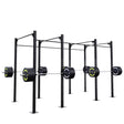 14' Freestanding Builder® Pull Up Rig: Single Bars
