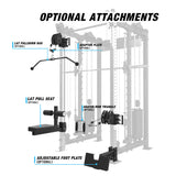 optional attachments