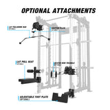 optional attachments