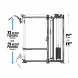 RX3 Tornado 6-Post Smith Machine Rack