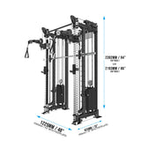 RX3 Tornado Compact Smith Machine Rack