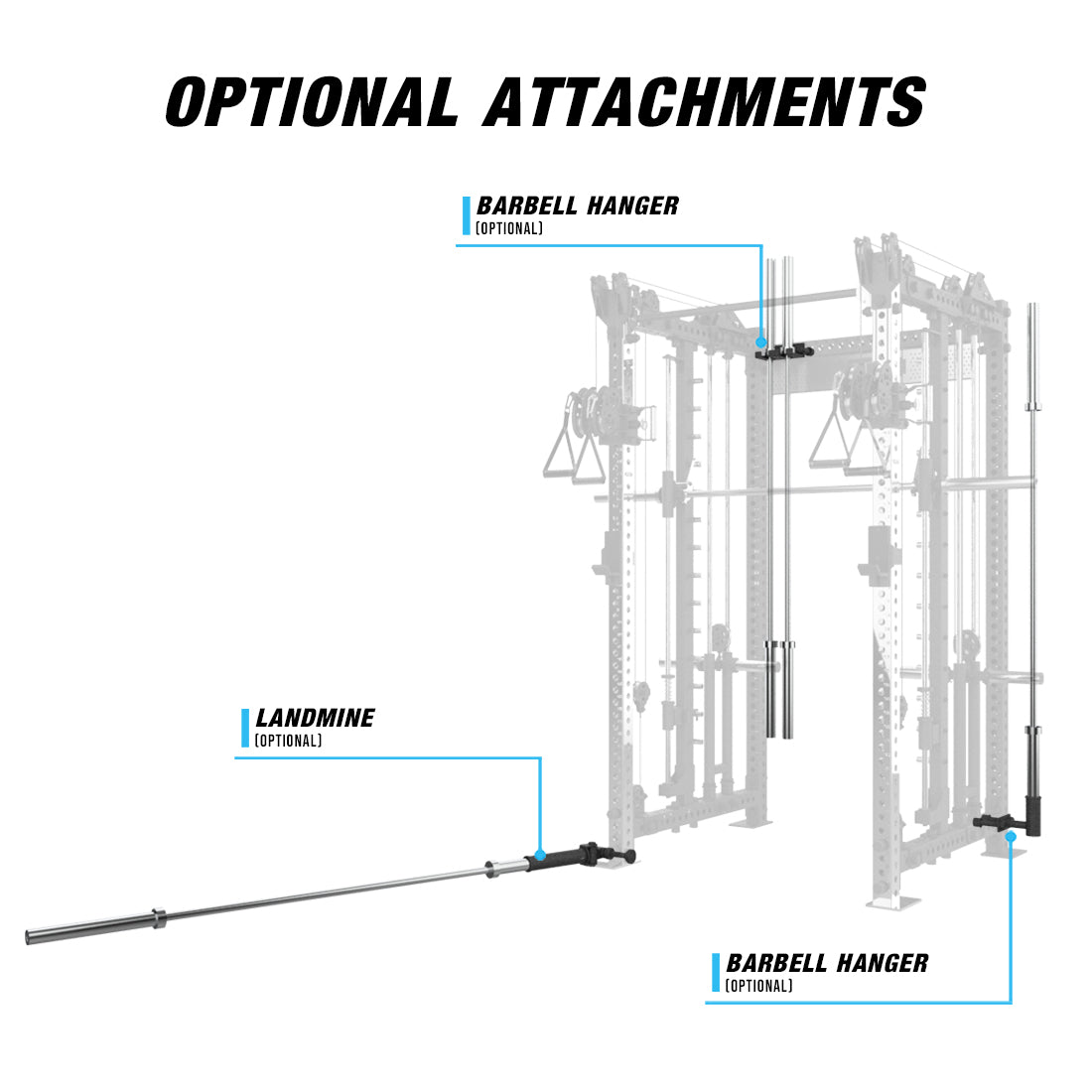optional attachments