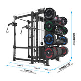 RX3 Tornado 6-Post Smith Machine Rack