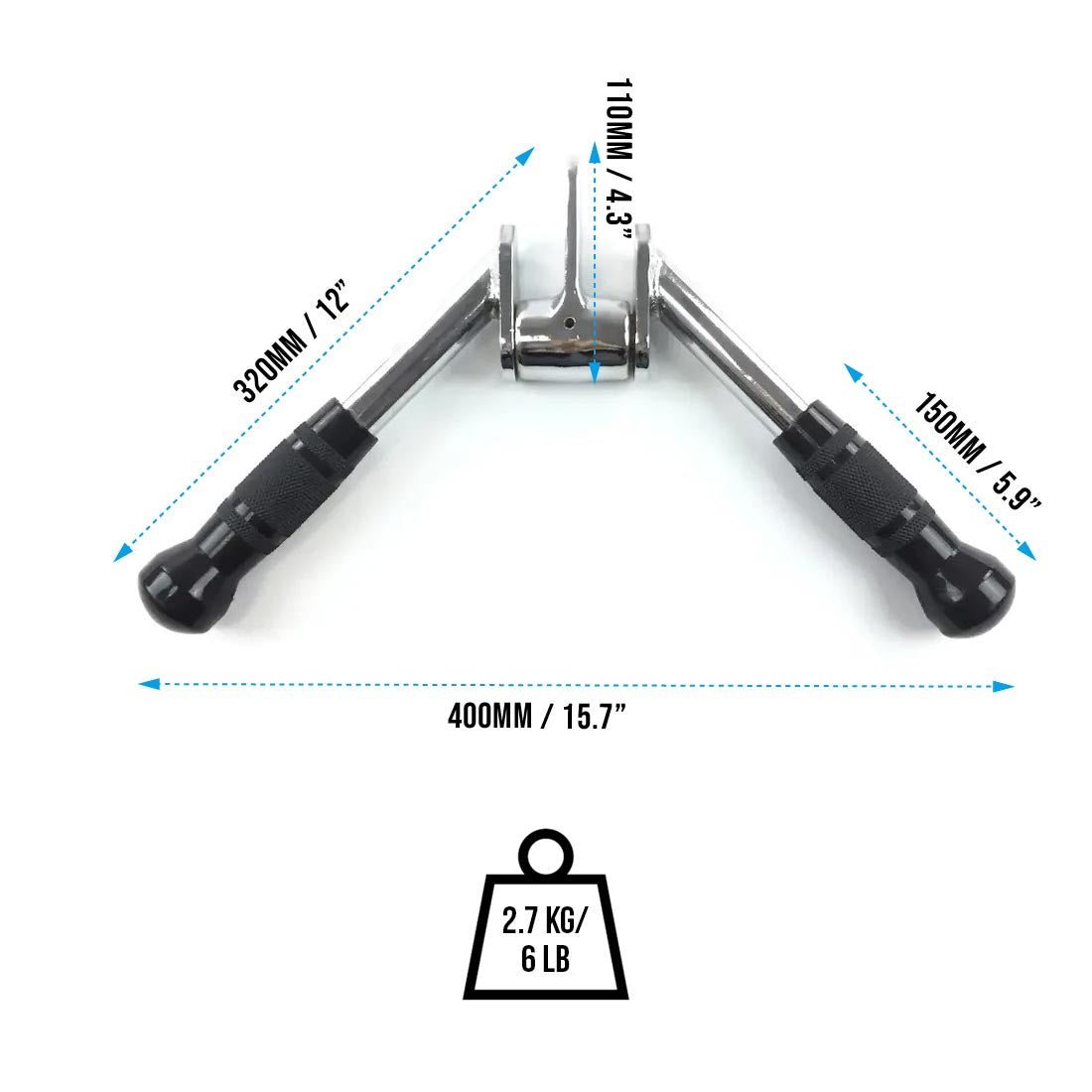 2000 18" Multi-Purpose Pressdown V Bar