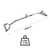 1000 38" Neutral Grip Lat Pulldown Rotating Handle
