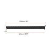 Dimension for Builder Outer Angled Cross Bar for 4' width