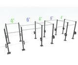 24' Freestanding Builder Rig: Single Bars