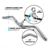1000 26" Curl Bar Rotating Handle