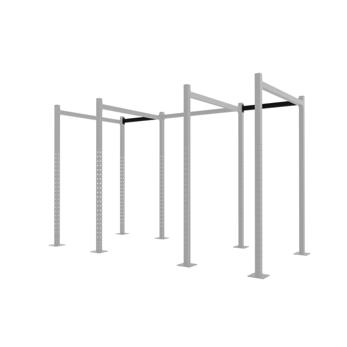 Required: 2x 4' Builder Rig Square Cross Bars located at the sides of the rig