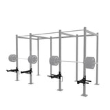 Add 4x Spotter Arms + 8x Peg Bars