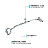 1000 38" Neutral Grip Lat Pulldown Rotating Handle