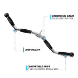 2000 28" Curl Bar Rotating Handle