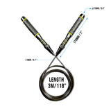 Quick Adjust QA-1 Speed Rope - SteelBlue (ROPEQA1-STEELBLUE)