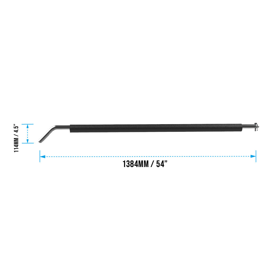 RX3 Pin Pipe Safeties Dimensions