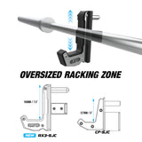 RX3 Sandwich J-Cups oversized racking zone