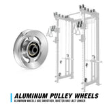 all aluminum pulleys