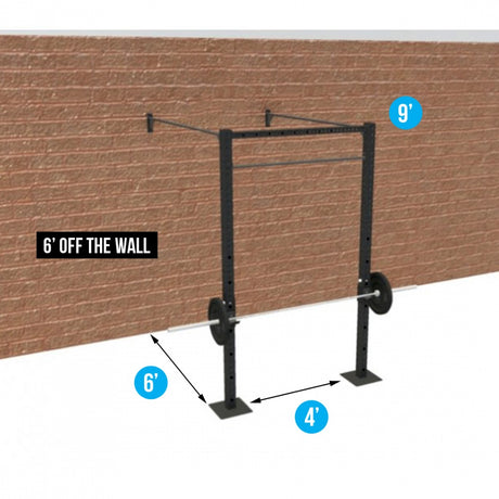4' Wall-Mount Builder® Rig: Dual-Independent Bars