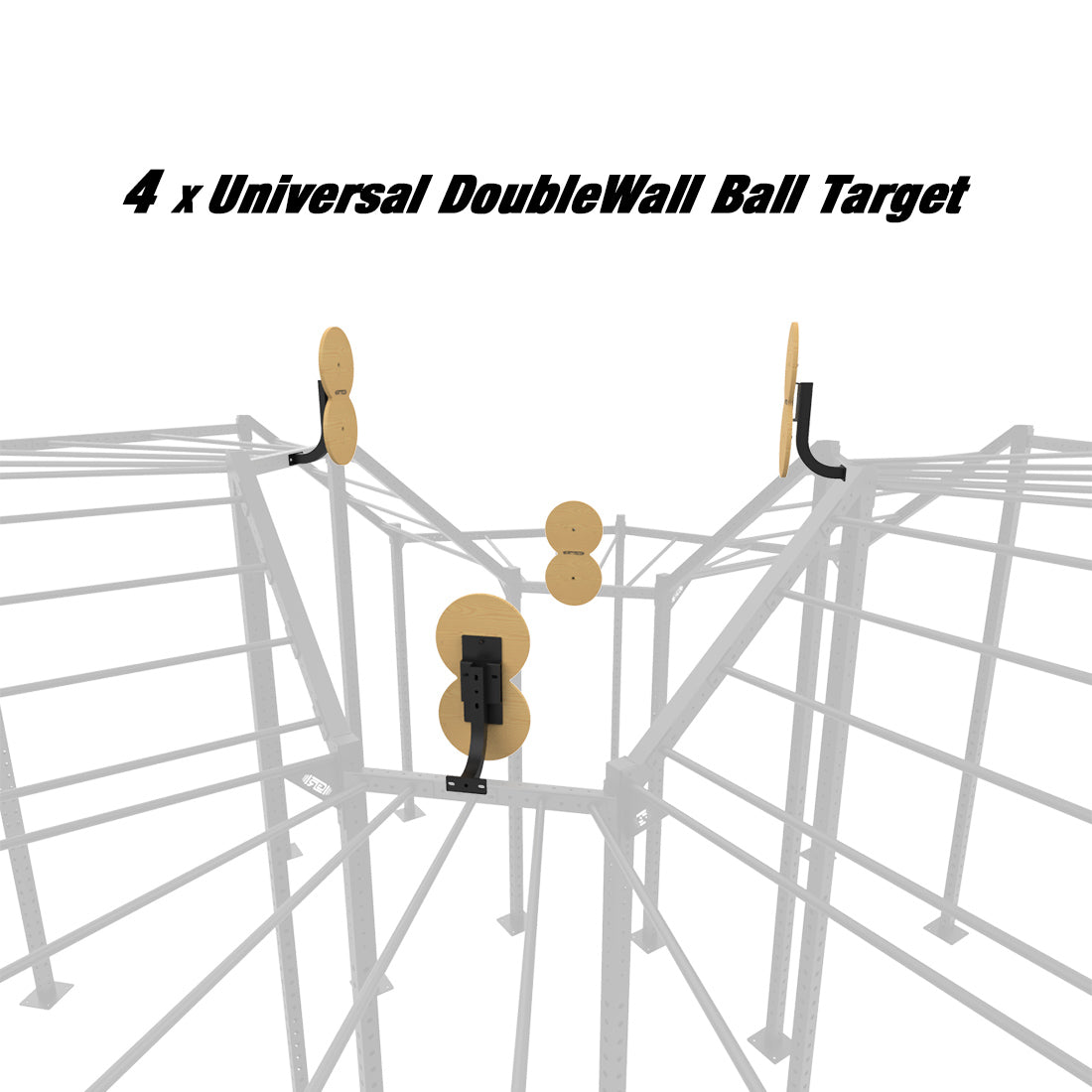 Circular rigs - advance  Additional Accessories: 4 Universal Double Wall Ball Target