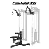 versatile muti-functional attachment - pulldown