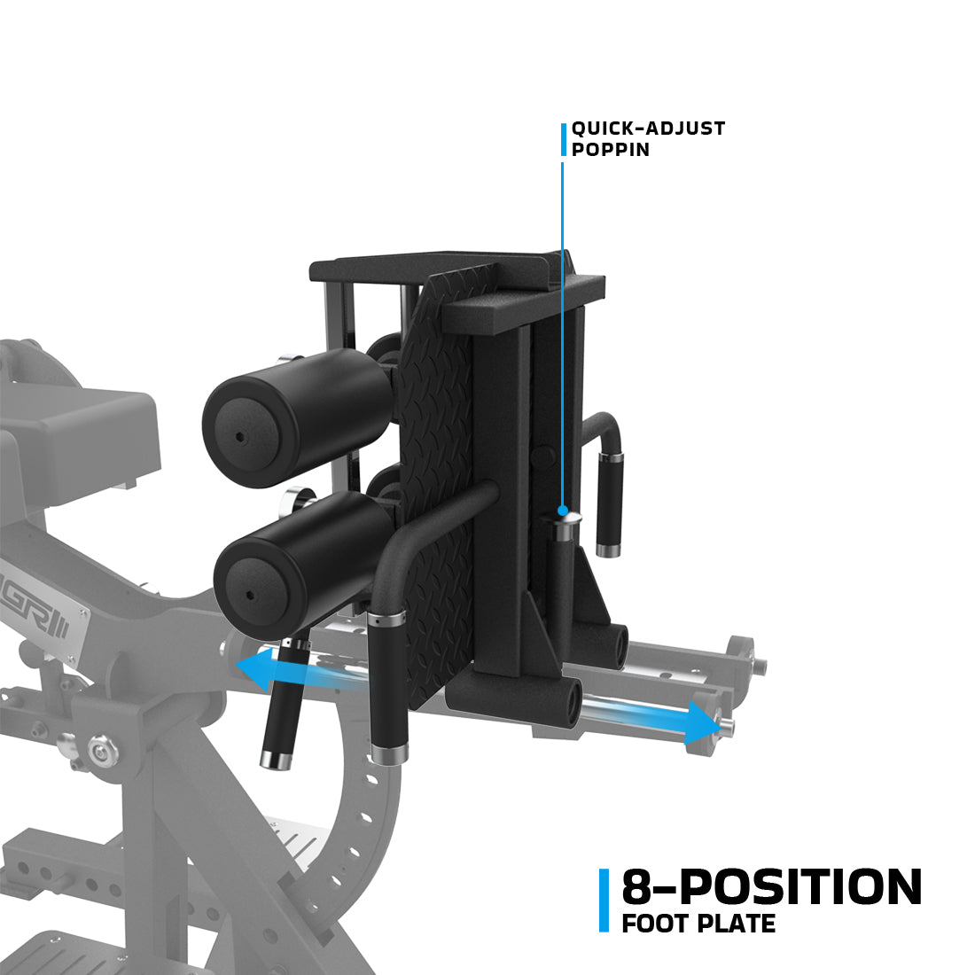 8 position (foot plate)