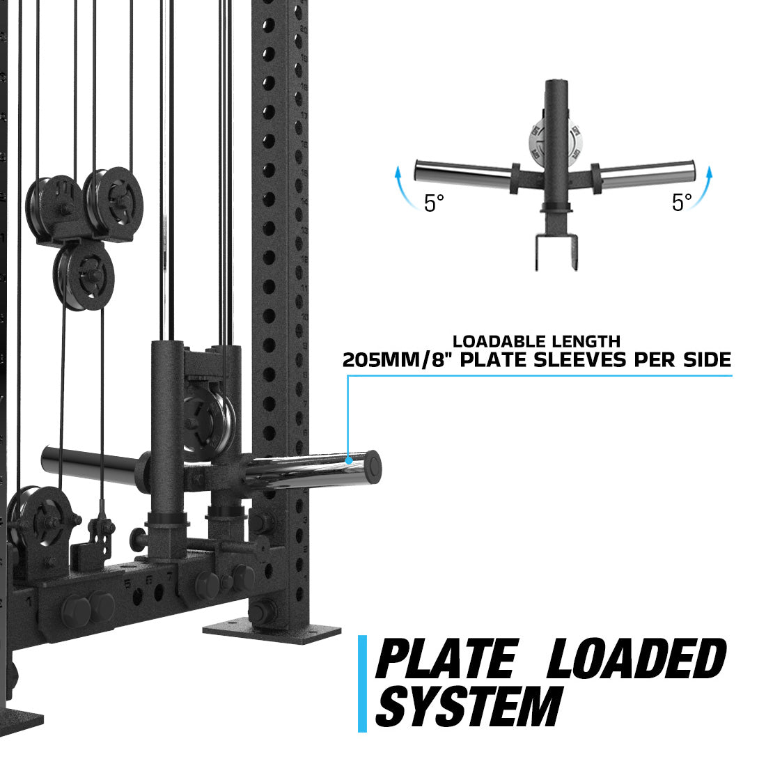 Phoenix Plate Loaded Cable Tower
