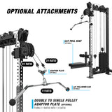 optional lat pull attachments