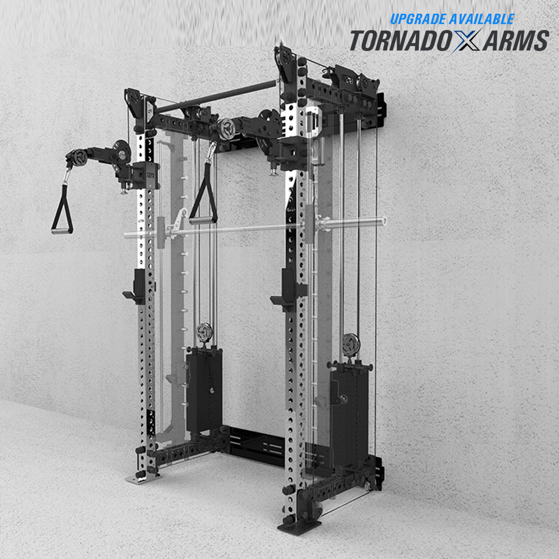 RX3 Tornado Wall-Mounted Rack and Smith Machine – Get Rxd