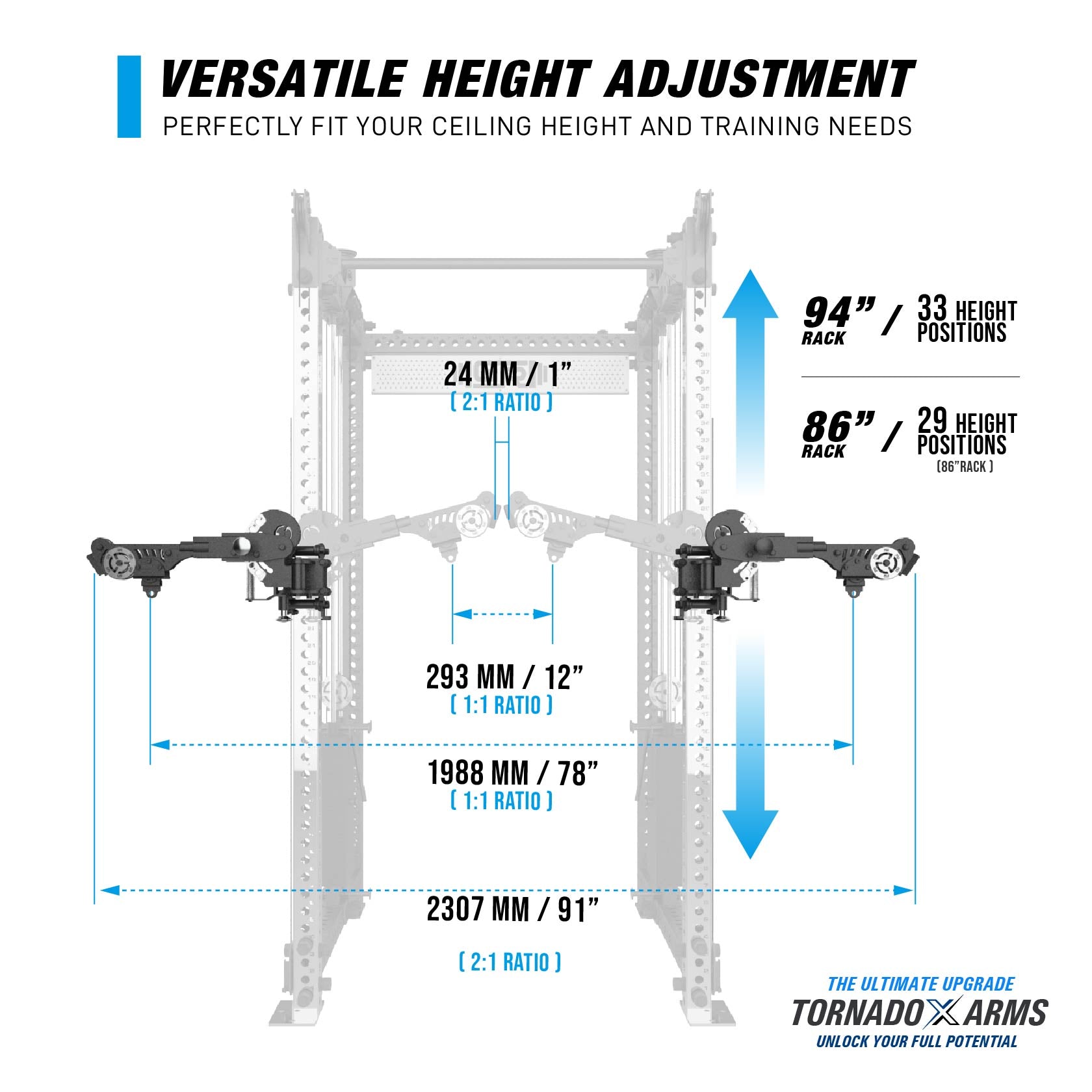 RX3 Tornado Smith Machine Plate Loaded Rack – Get Rxd