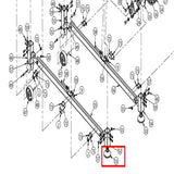 ACTAR-PT-53: Leveling foot for ACTAR/ ACRT