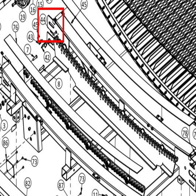 ACTAR-PT-FW: sensor wire with Bracket